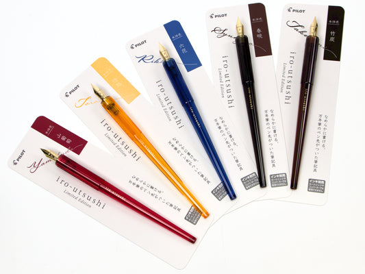 Pilot Iro-Utsushi Resin Barrel Dip Pen Limited Colors