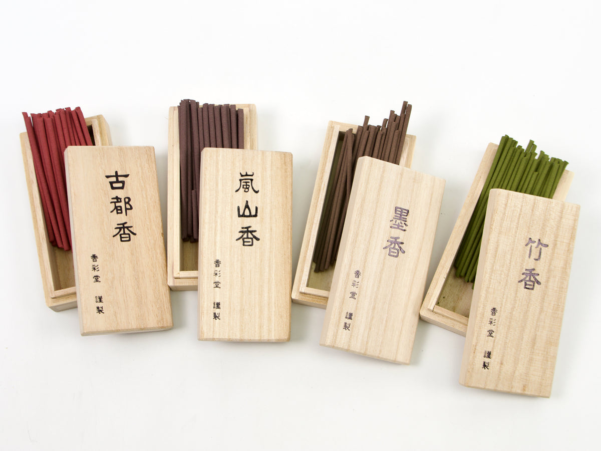 Kousaido Incense in Paulownia Box