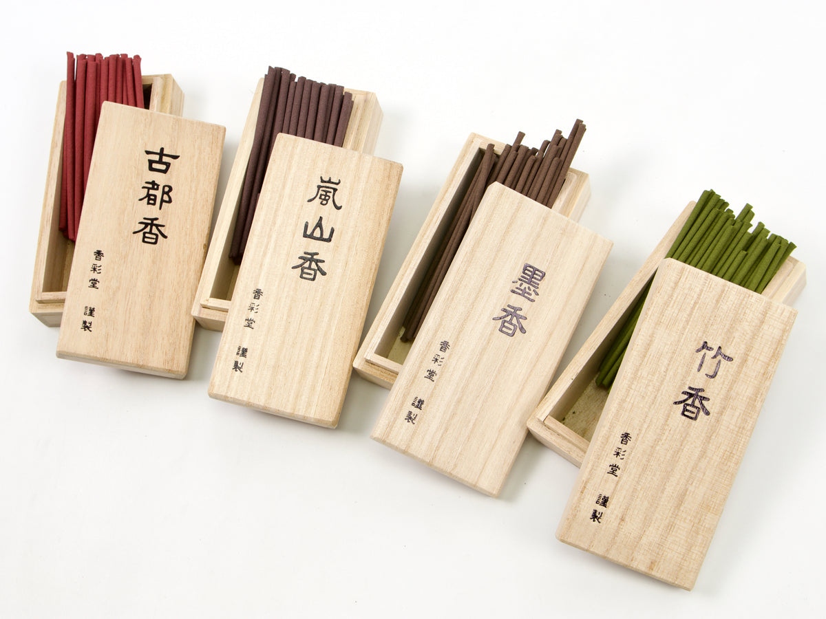 Kousaido Incense in Paulownia Box