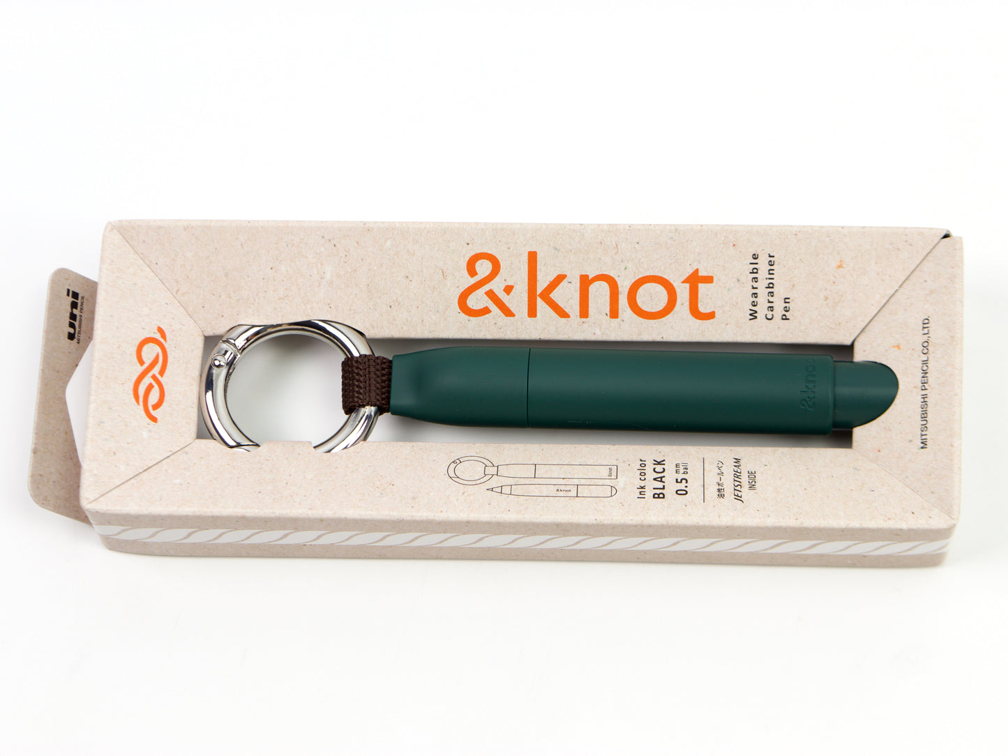 Uni &knot Jetstream Carabiner Pen
