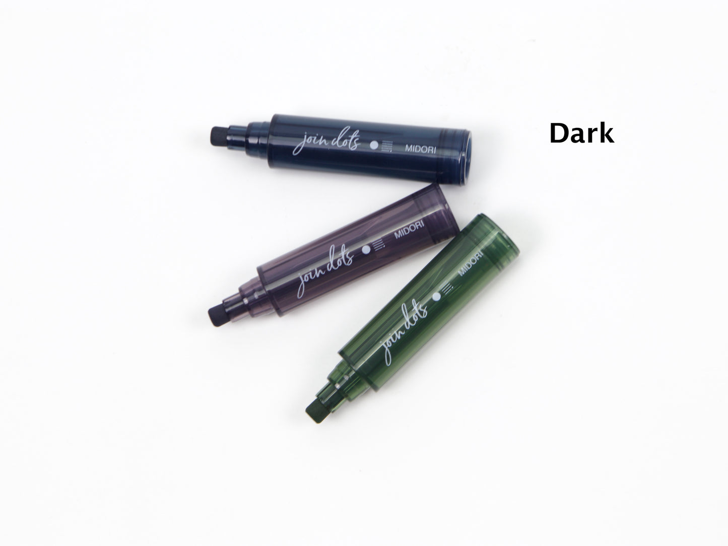 Midori Join Dot 3 Color Marker Triple Set