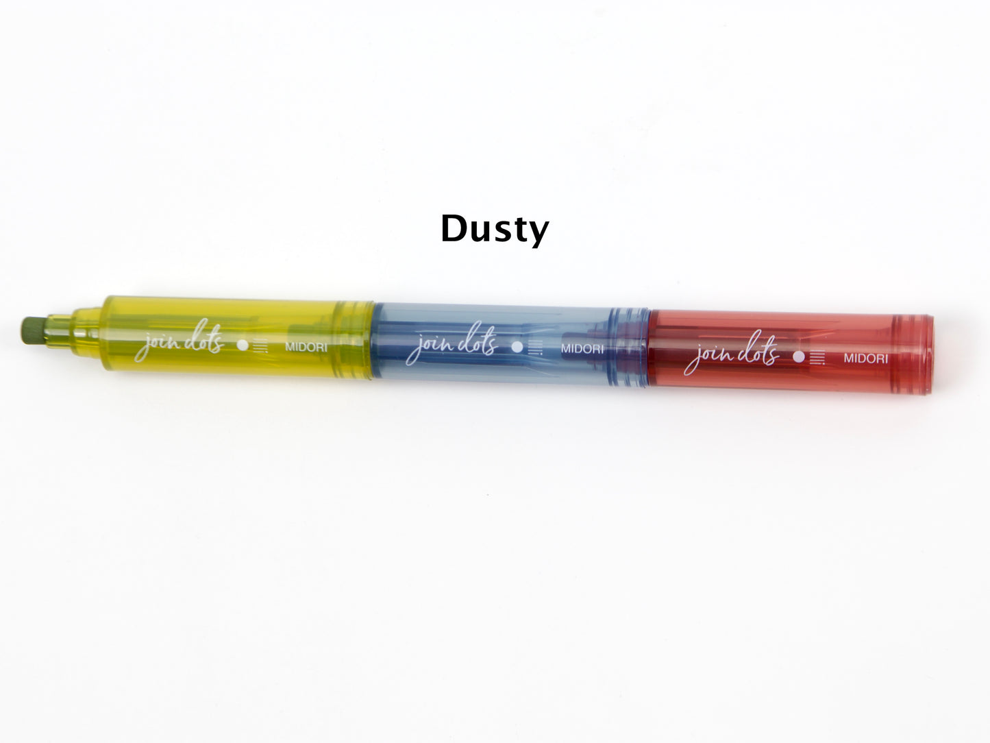 Midori Join Dot 3 Color Marker Triple Set