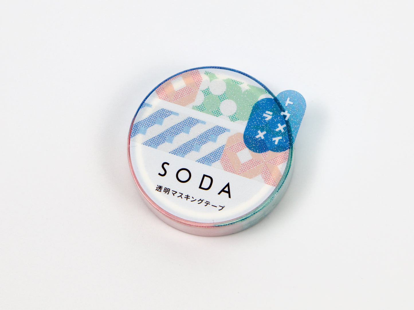 Hitotoki SODA Sparkle Transparent Tape 10mm