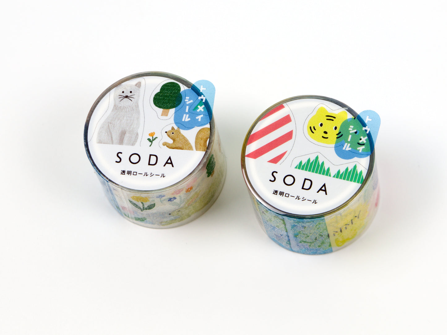 Hitotoki SODA Transparent Sticker Roll