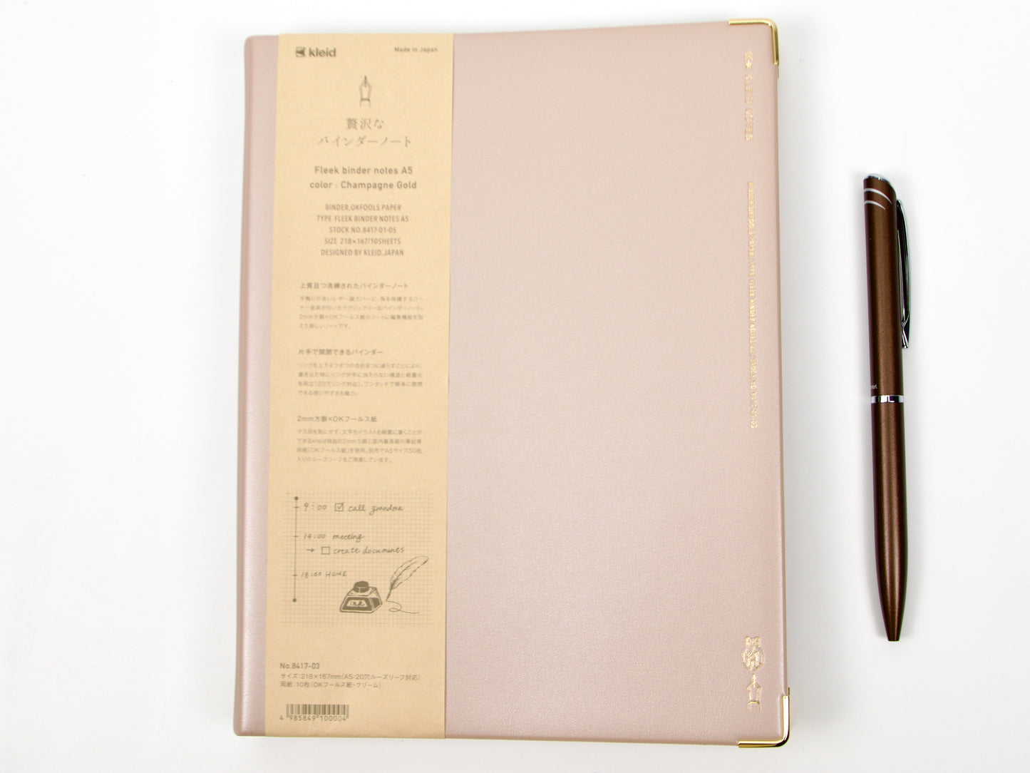 Kleid Fleek Loose Leaf Binder A5