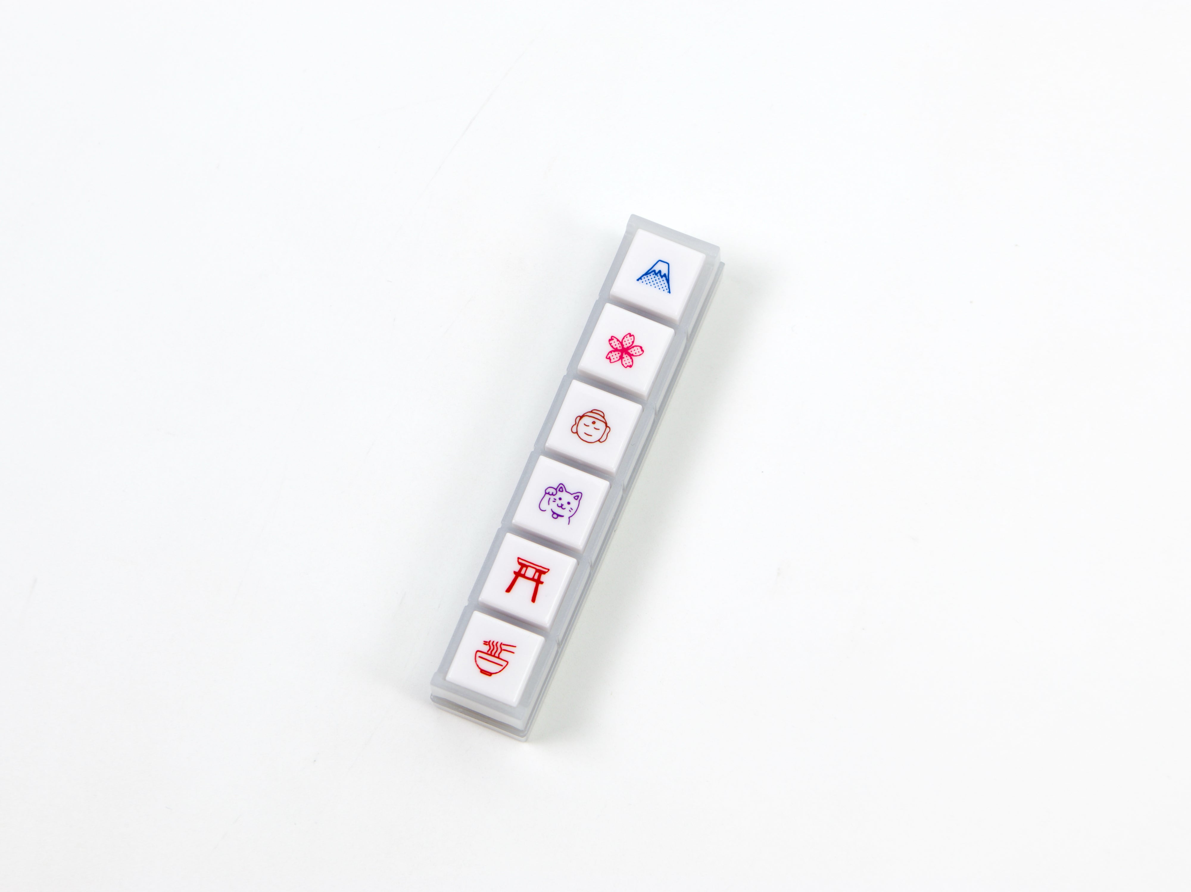 Pochitto Push Button Stamp by Kodomo no Kao - Tokyo Pen Shop