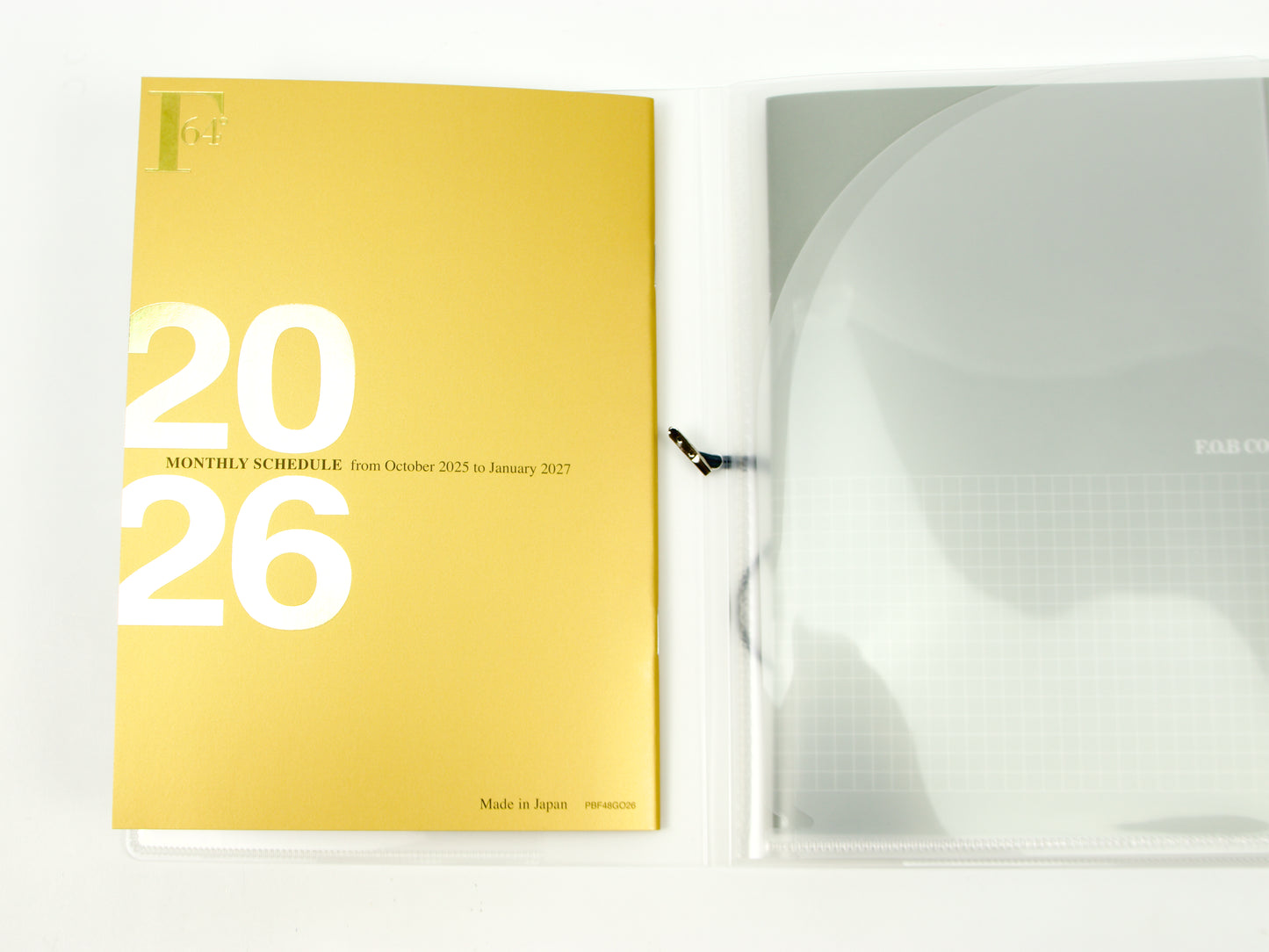 Kyokuto FOB Coop Monthly Planner Binder 2026 A5