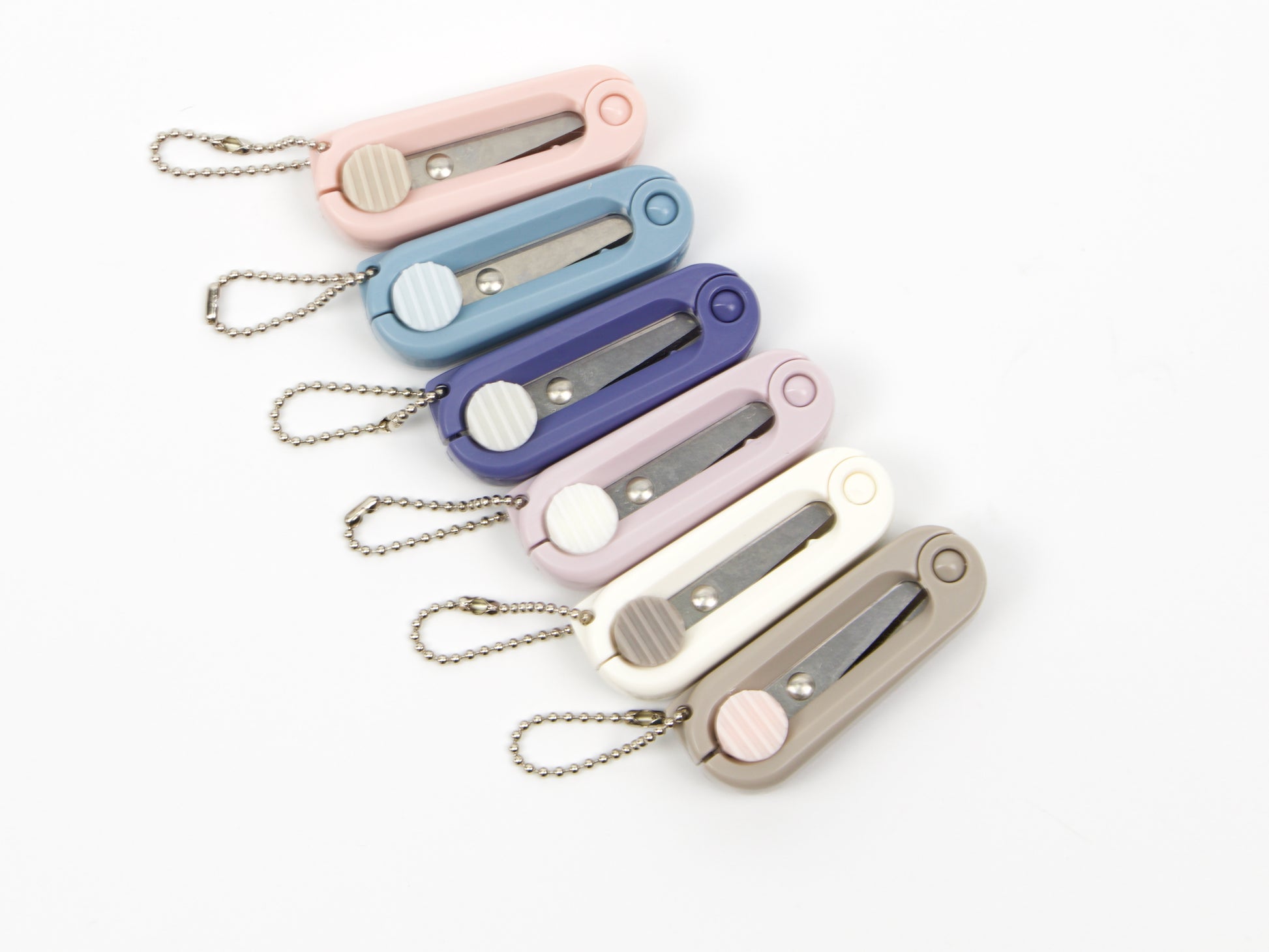 Morandi Portable Mini Scissors Creative Retractable Folding Mini Scissors  Multifunctional Safety Cute Small Scissors - China Cute, Stationery