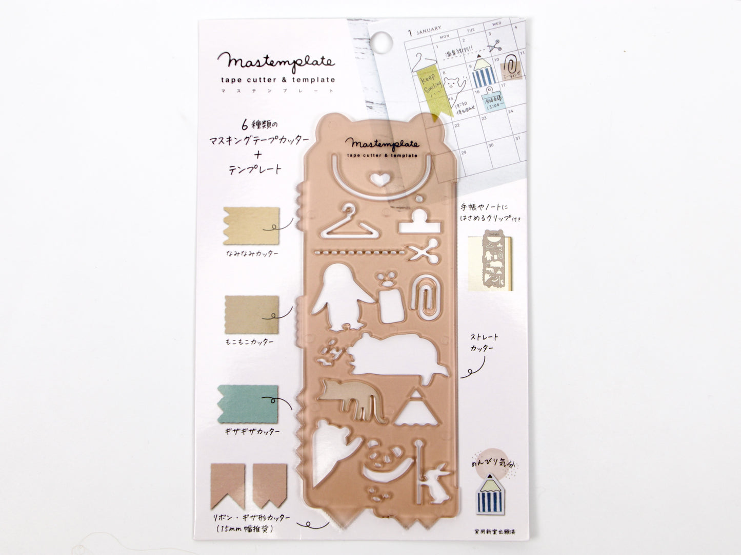 Mastemplate Bookmark Planner Stencil