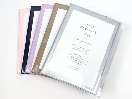 Mark's Inc. EdiT New Life Clear Pocket 2026 A5