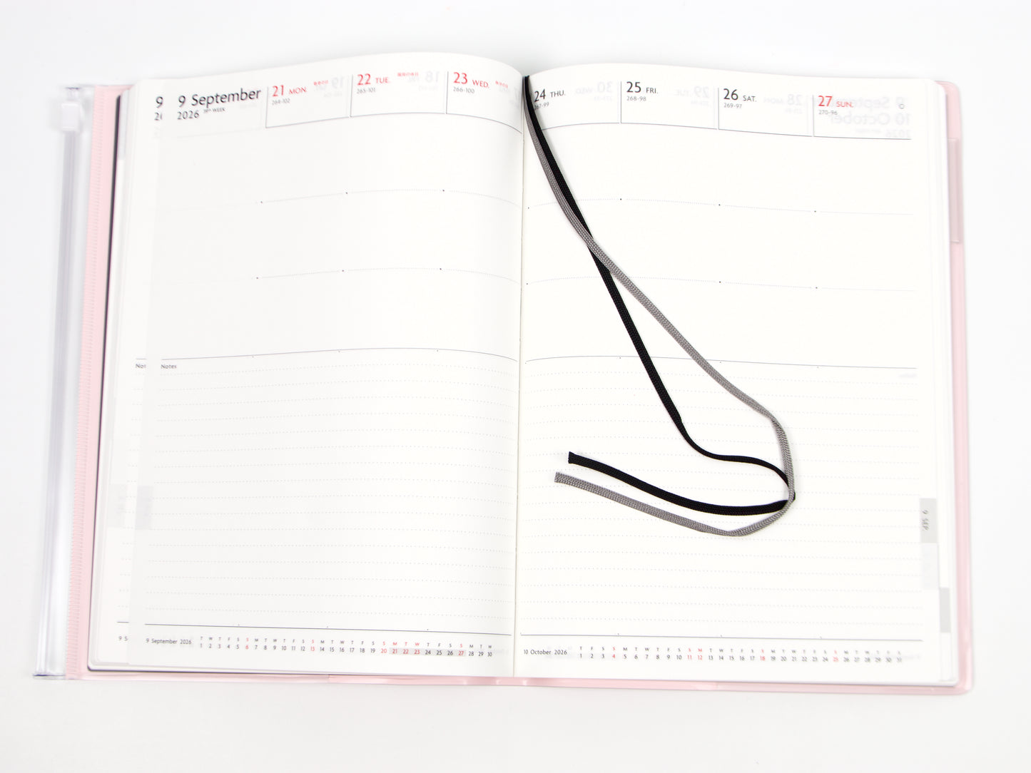 Mark's Inc. EdiT New Life Clear Pocket 2026 A5