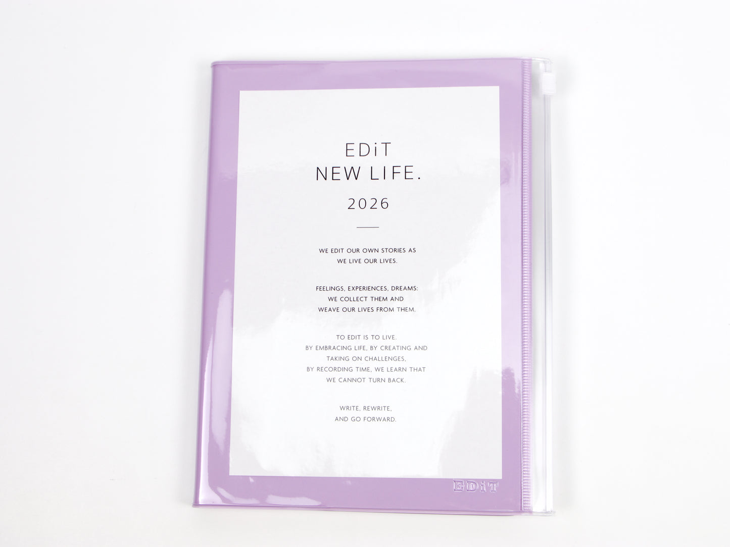 Mark's Inc. EdiT New Life Clear Pocket 2026 A5