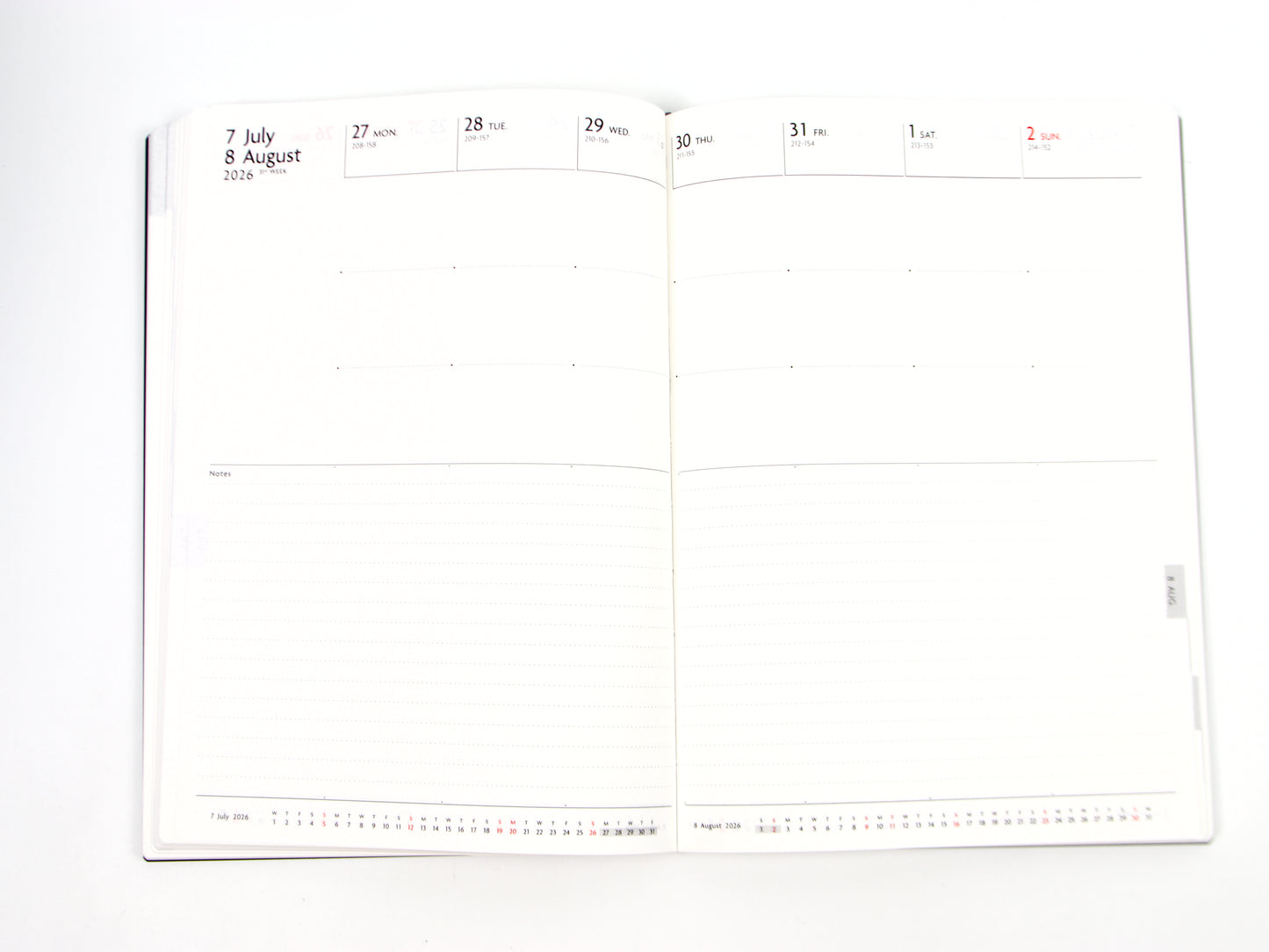 Agenda hebdomadaire floral 2022 de Mark's Inc. storage.it