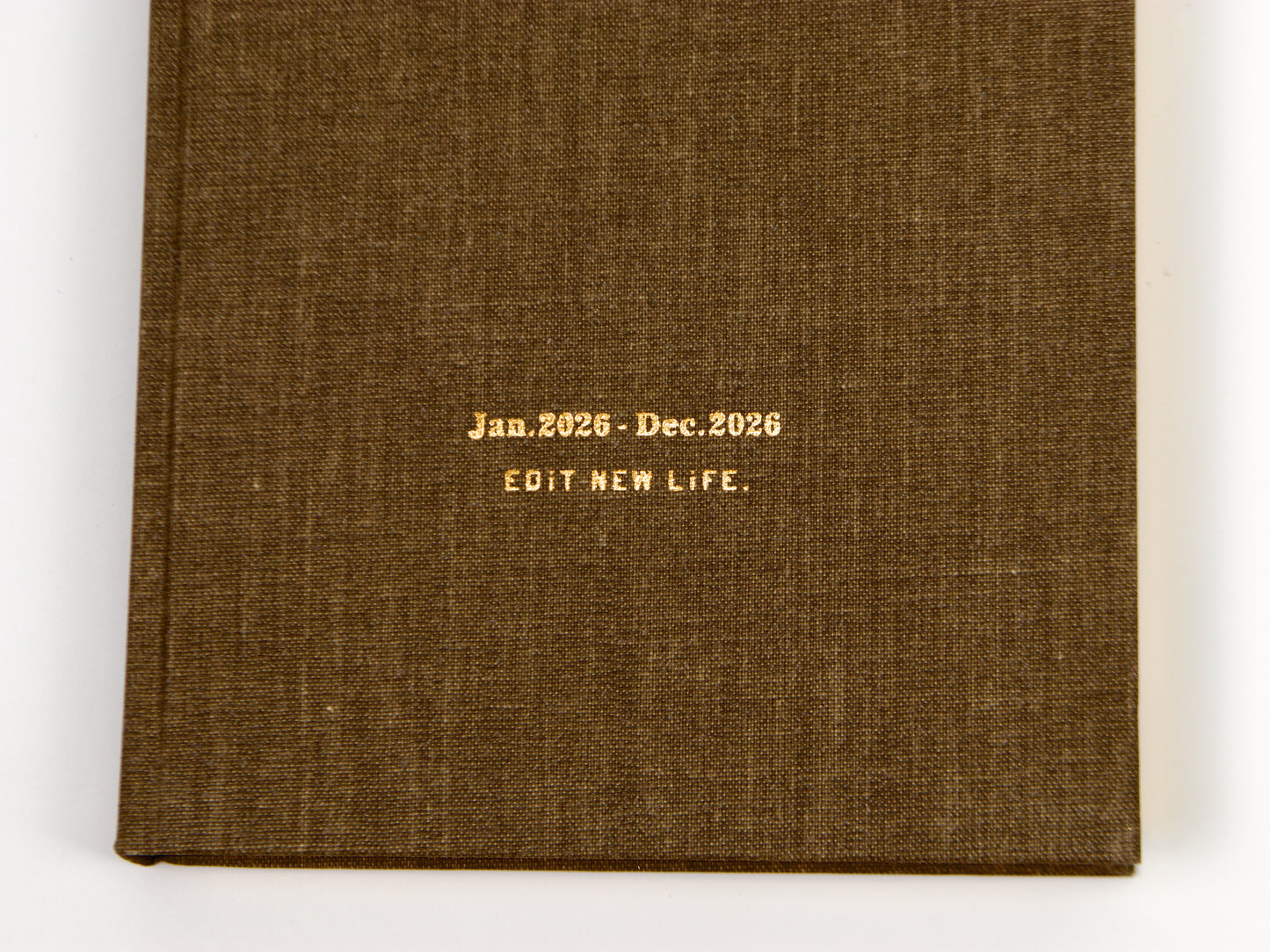 Mark's Inc. EdiT 365 Days New Life One Page Per Day 2026 B6