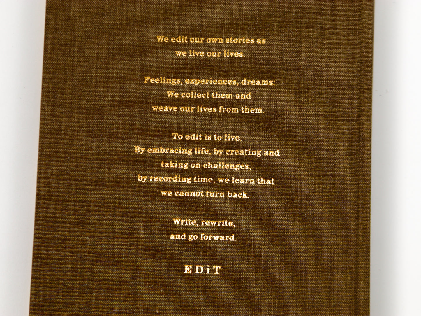 Mark's Inc. EdiT 365 Days New Life One Page Per Day 2026 B6