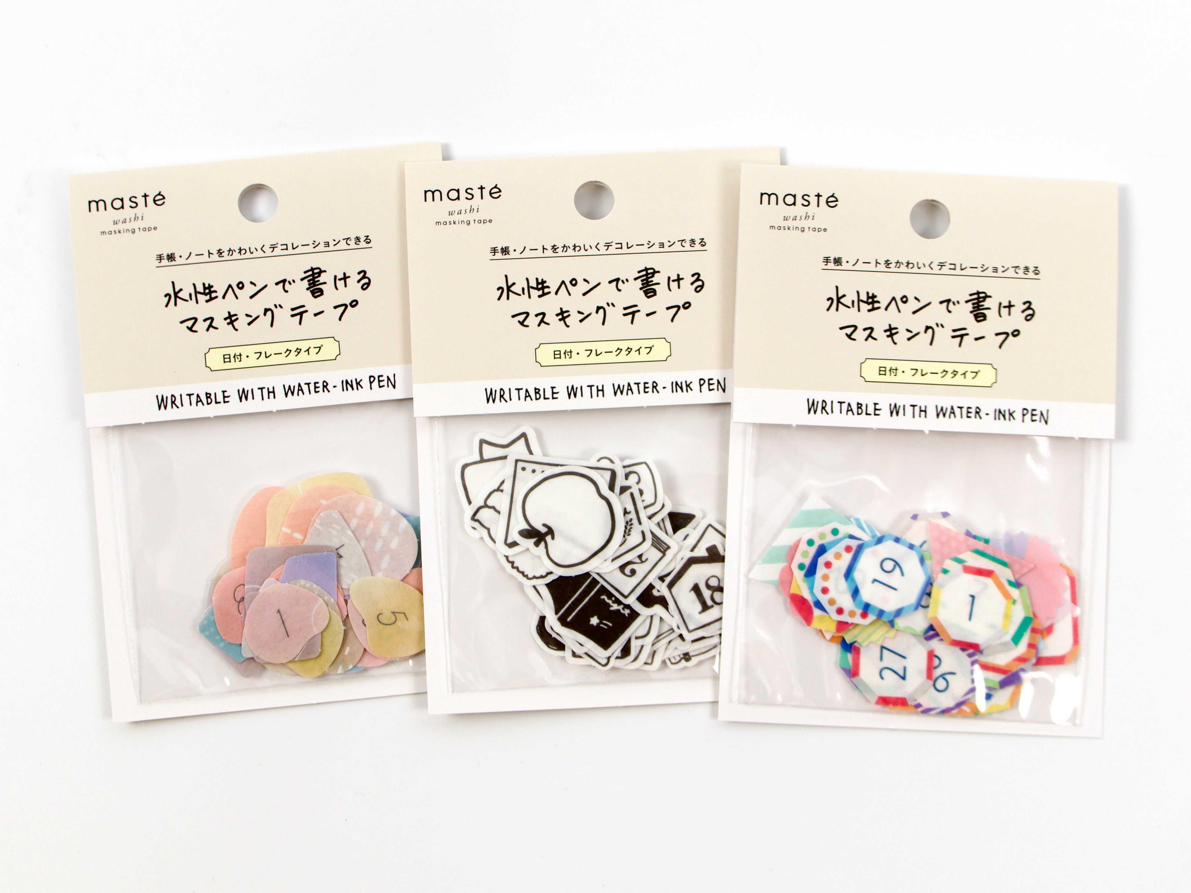 Full Marks Sticker Mark's Inc. Masking Tape Stickers - Tokyo Pen Shop