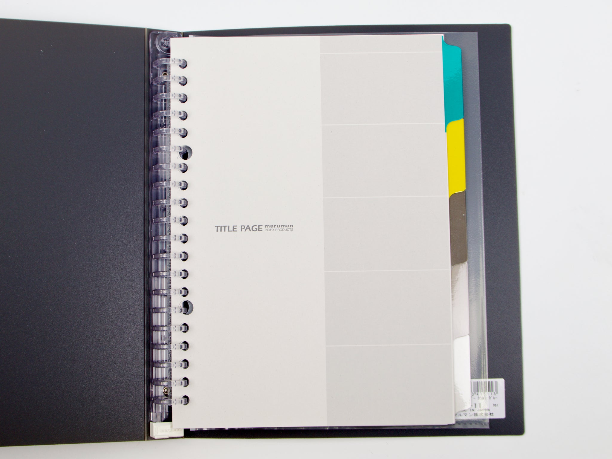 Maruman Clarte Loose Leaf Binder A5 - Tokyo Pen Shop