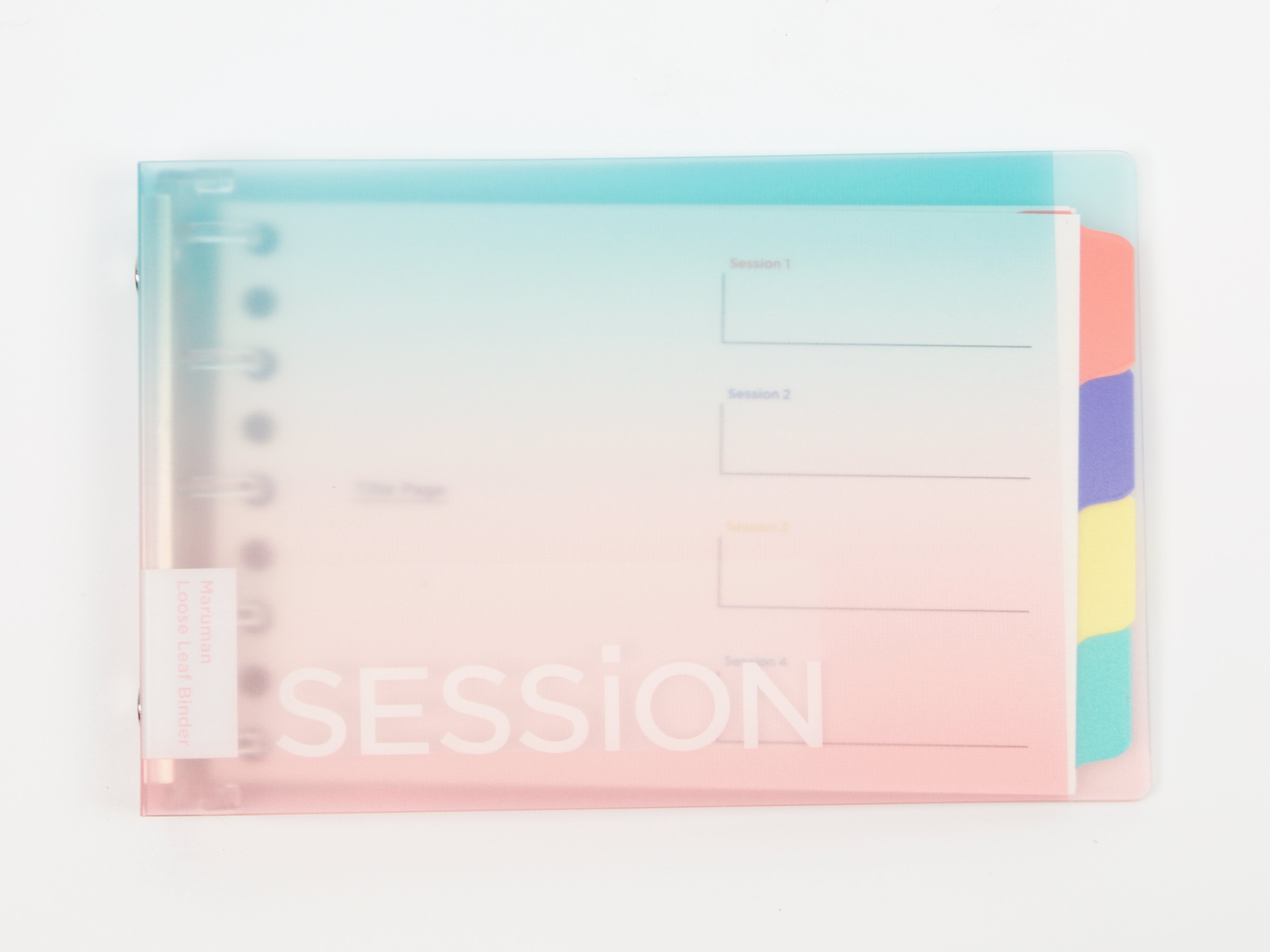 Mini Binner Maruman Mini Session Binder – Tokyo Pen Shop