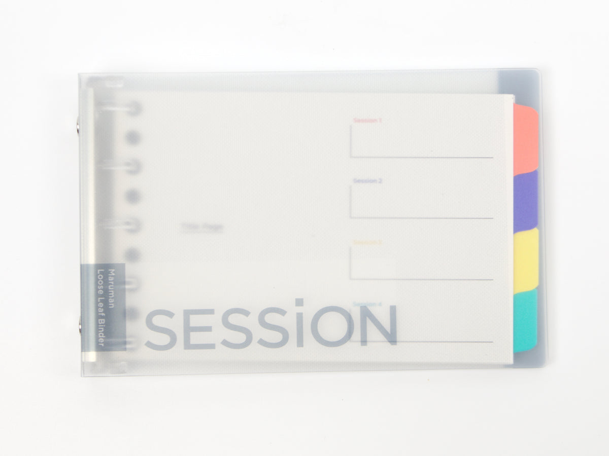 Mini Binner Maruman Mini Session Binder – Tokyo Pen Shop