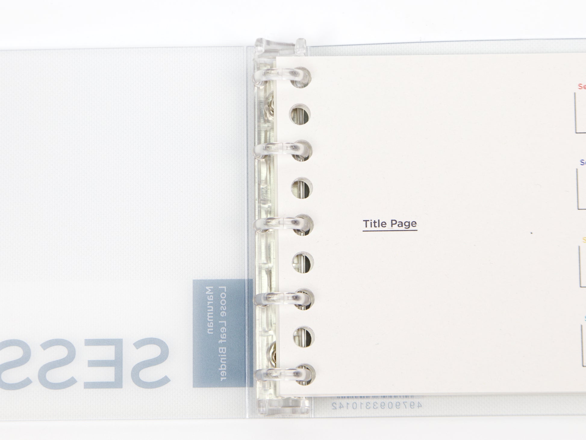 Maruman Mini Session Binder Tokyo Pen Shop Maruman Mini Session Binder Tokyo Pen Shop