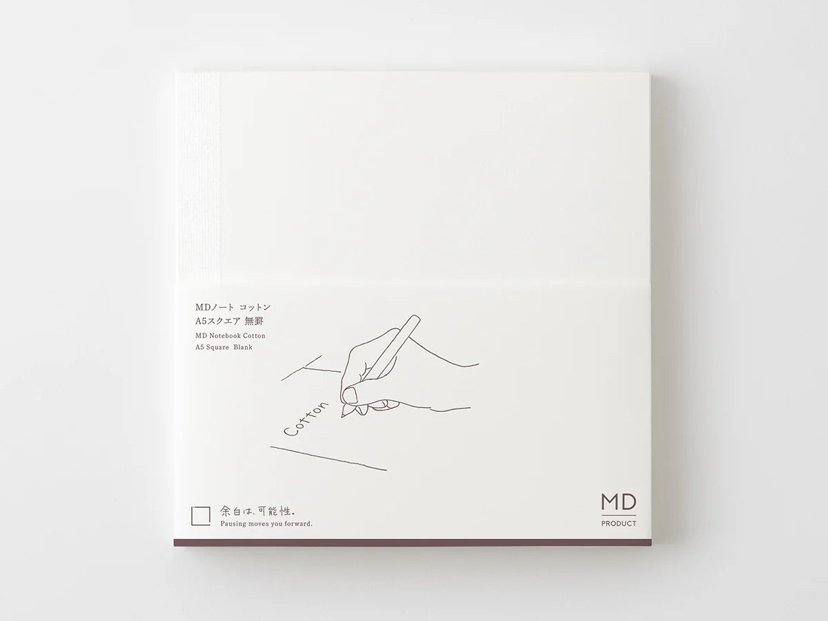 Midori MD Paper A5 Square Cotton Notebook
