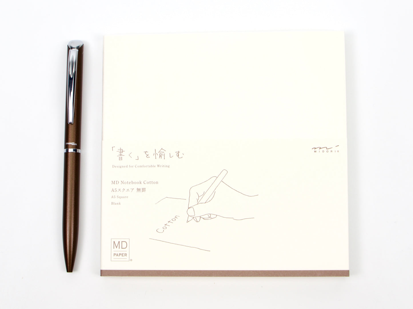 Midori MD Paper A5 Square Cotton Notebook