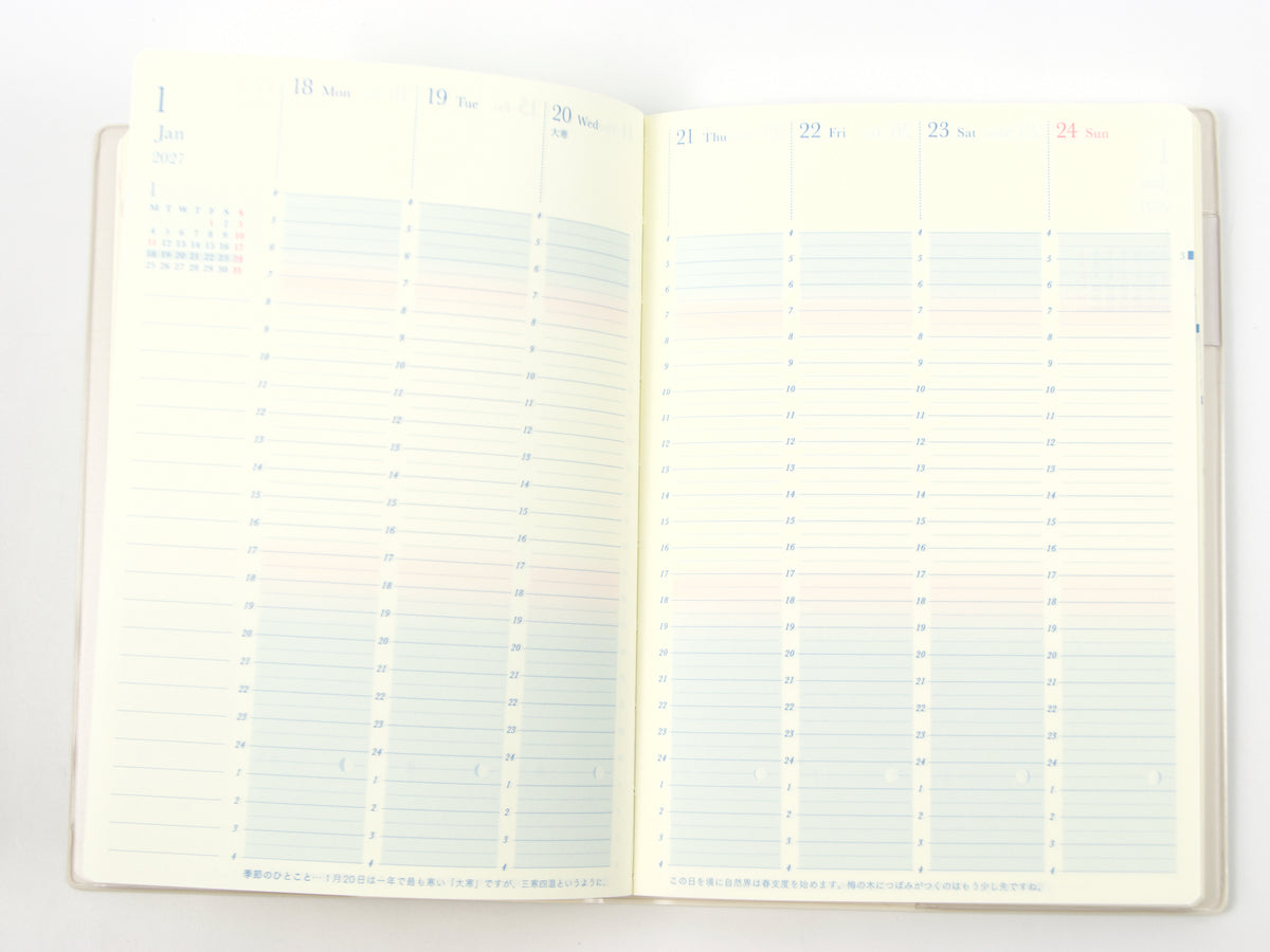 Agenda Midori 24 horas 2025 (B6)