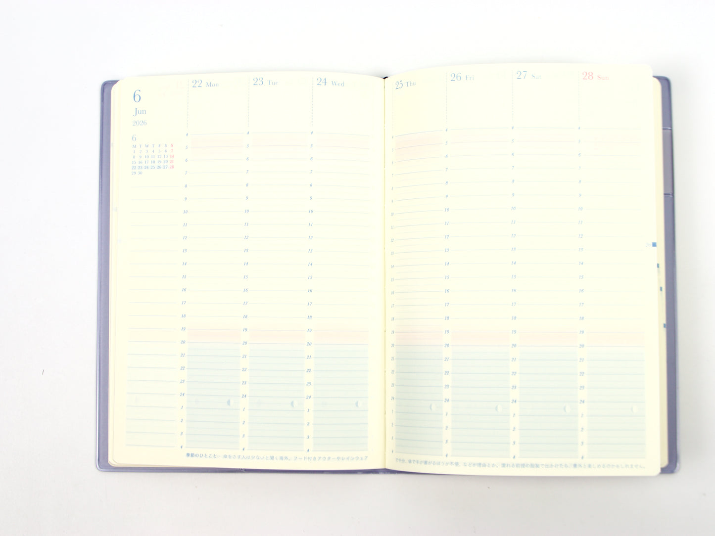 Agenda Midori 24 horas 2025 (B6)