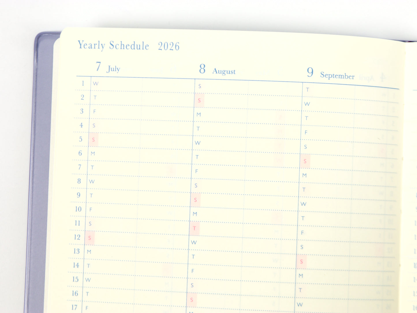 Agenda Midori 24 horas 2025 (B6)