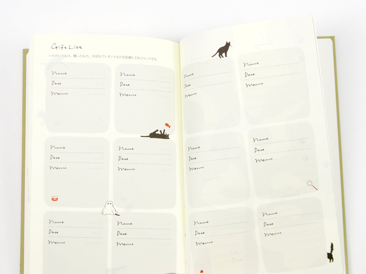 Midori Book Style Planner B6 Slim 2027