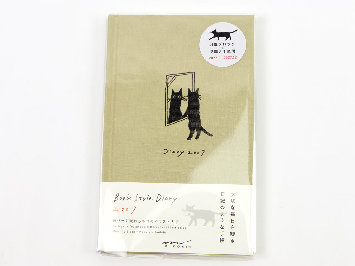 Midori Book Style Planner B6 Slim 2027