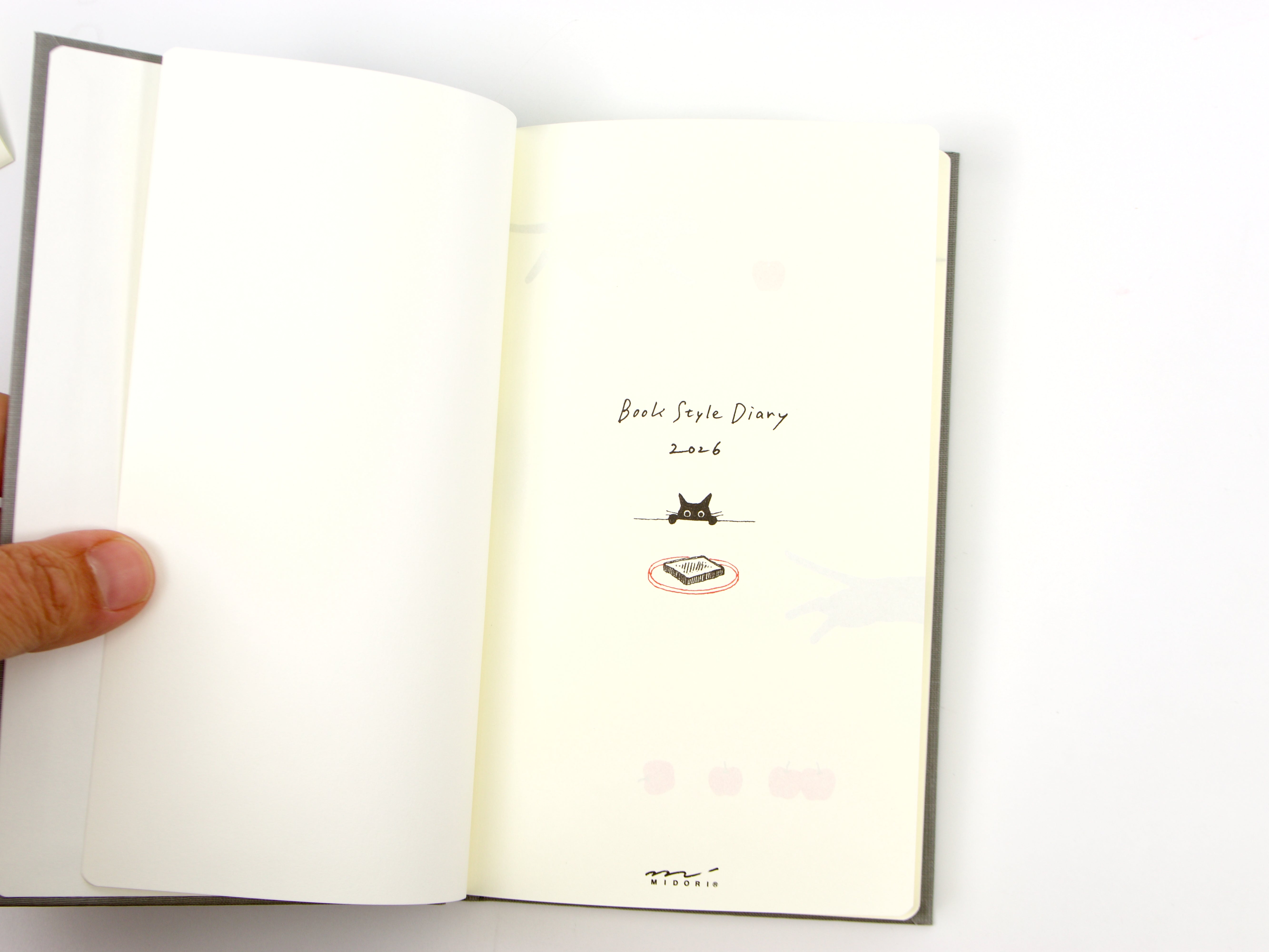 Midori Book Style Planner B6 Slim 2026 - Tokyo Pen Shop