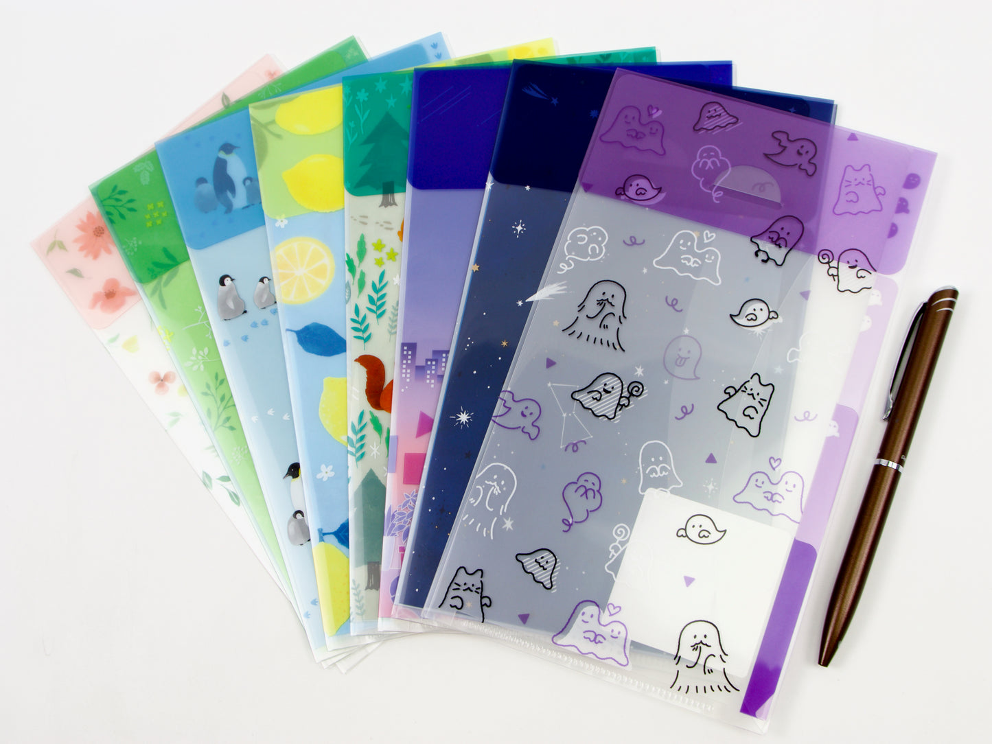 Carpeta transparente Midori A5 Slim
