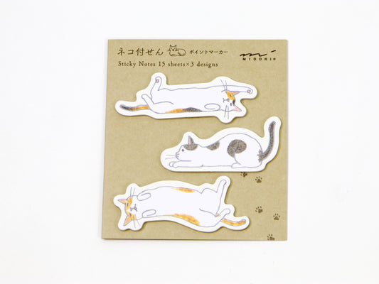 Notes autocollantes découpées Midori