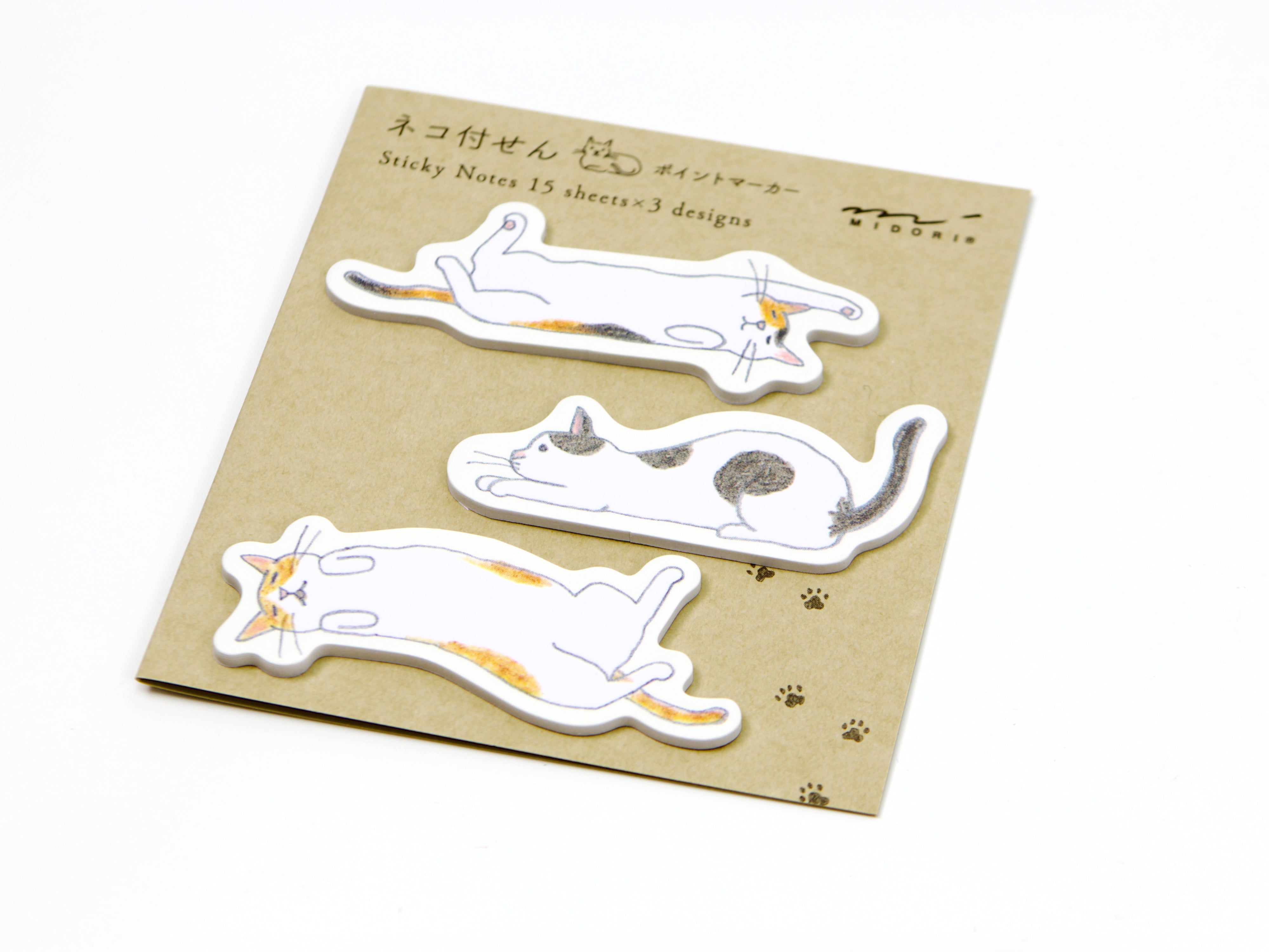 Midori Note Midori Die Cut Sticky Note - Tokyo Pen Shop