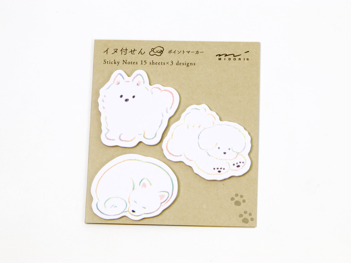 Midori Die Cut Sticky Note Page Flags