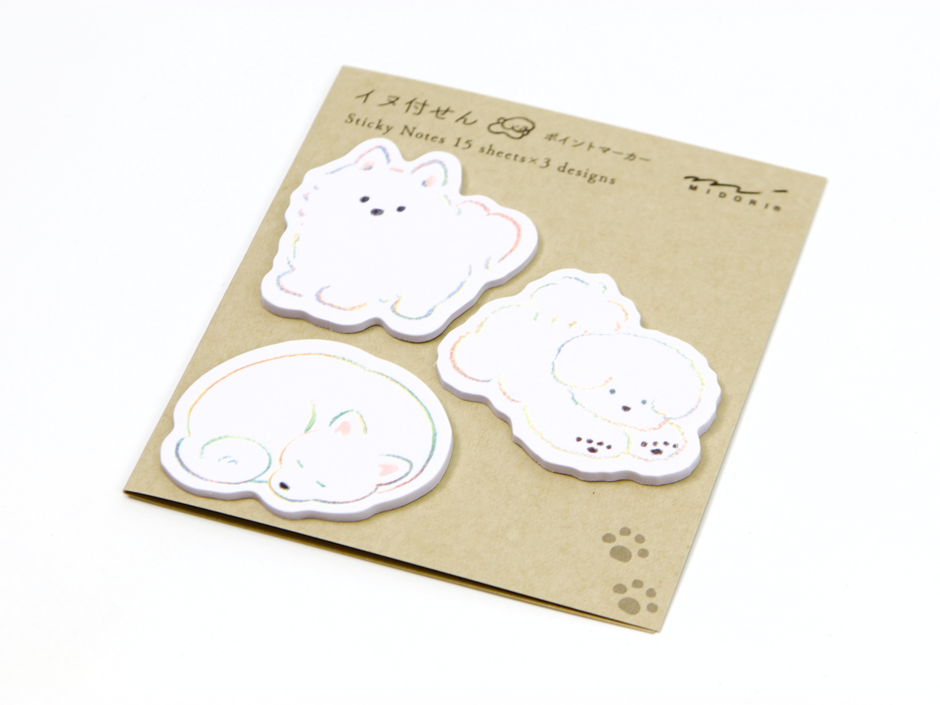 Midori Note Midori Die Cut Sticky Note - Tokyo Pen Shop