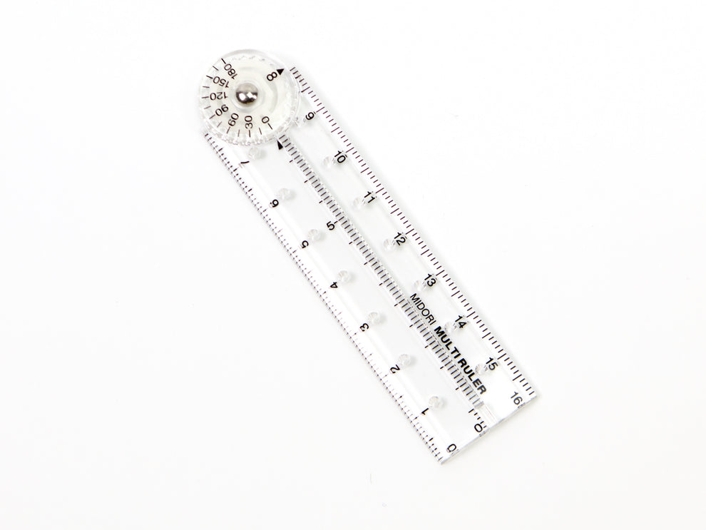 Midori Multi Ruler 16cm - Tokyo Pen Shop