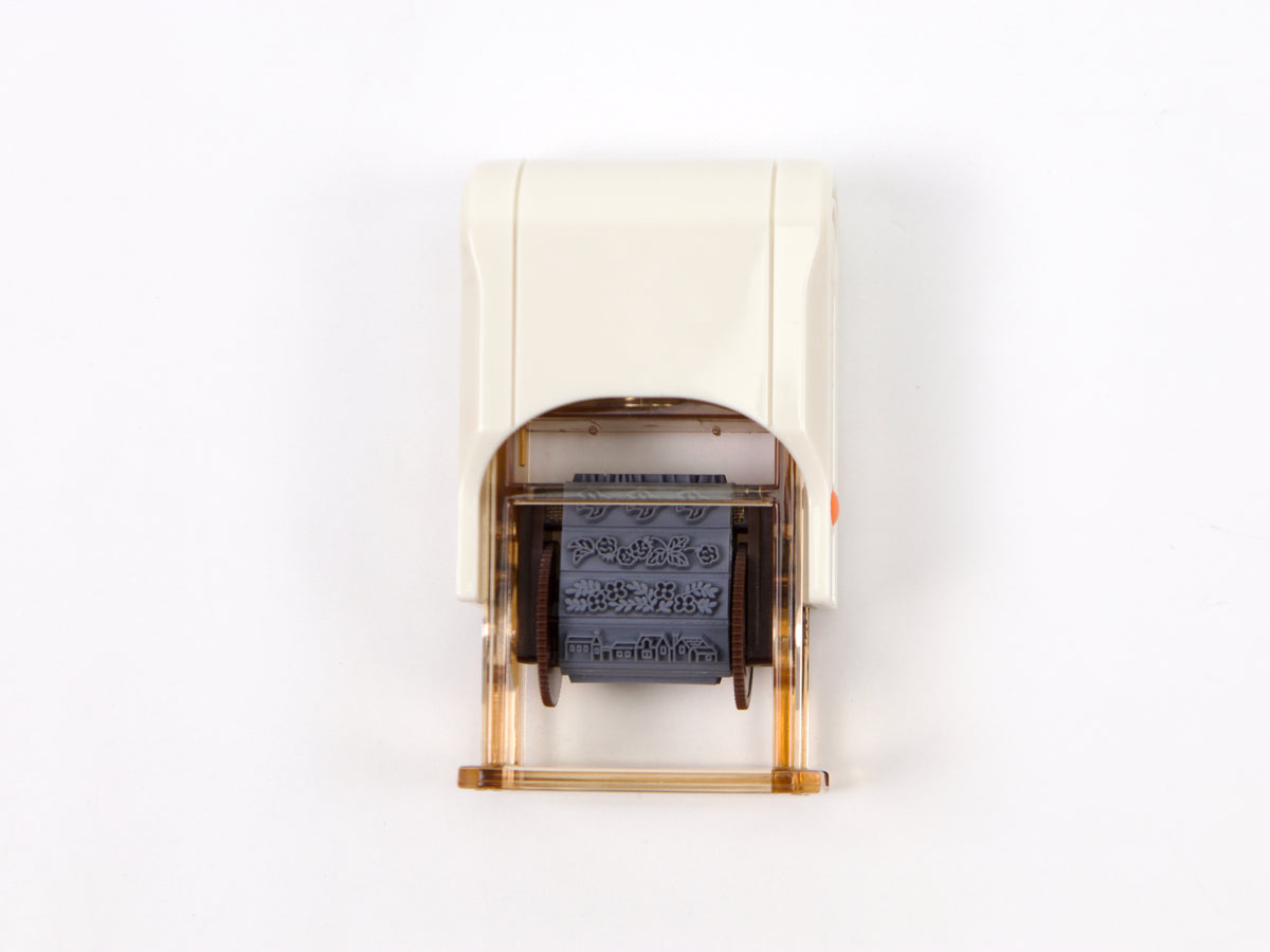 Midori Paintable Stamp 10 Design Type (Brown Ink)