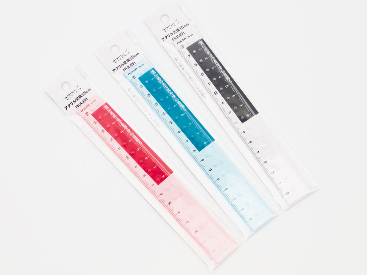 Midori Ruler 15cm – Tokyo Pen Shop