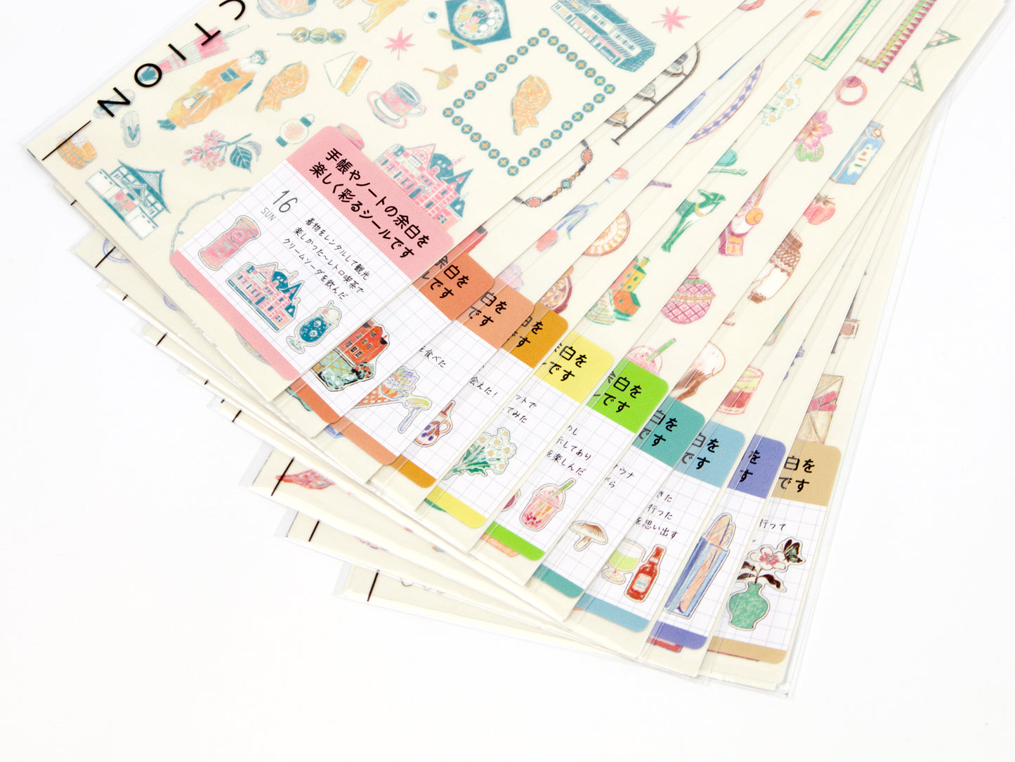 Midori Travel Story Collection Stickers