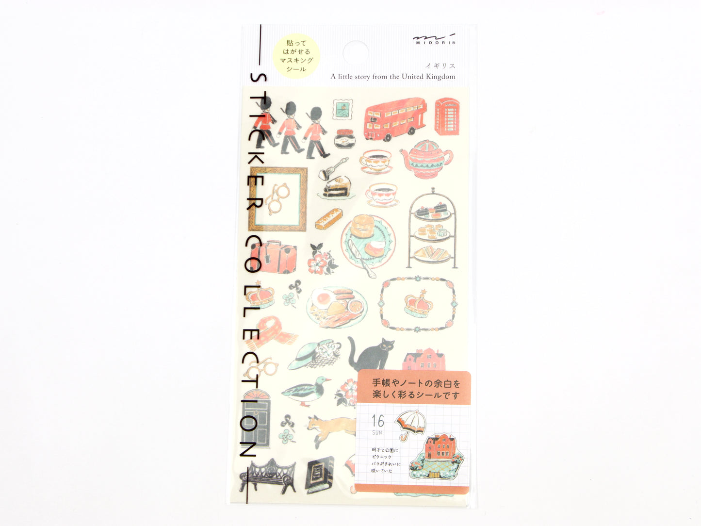 Midori Travel Story Collection Stickers
