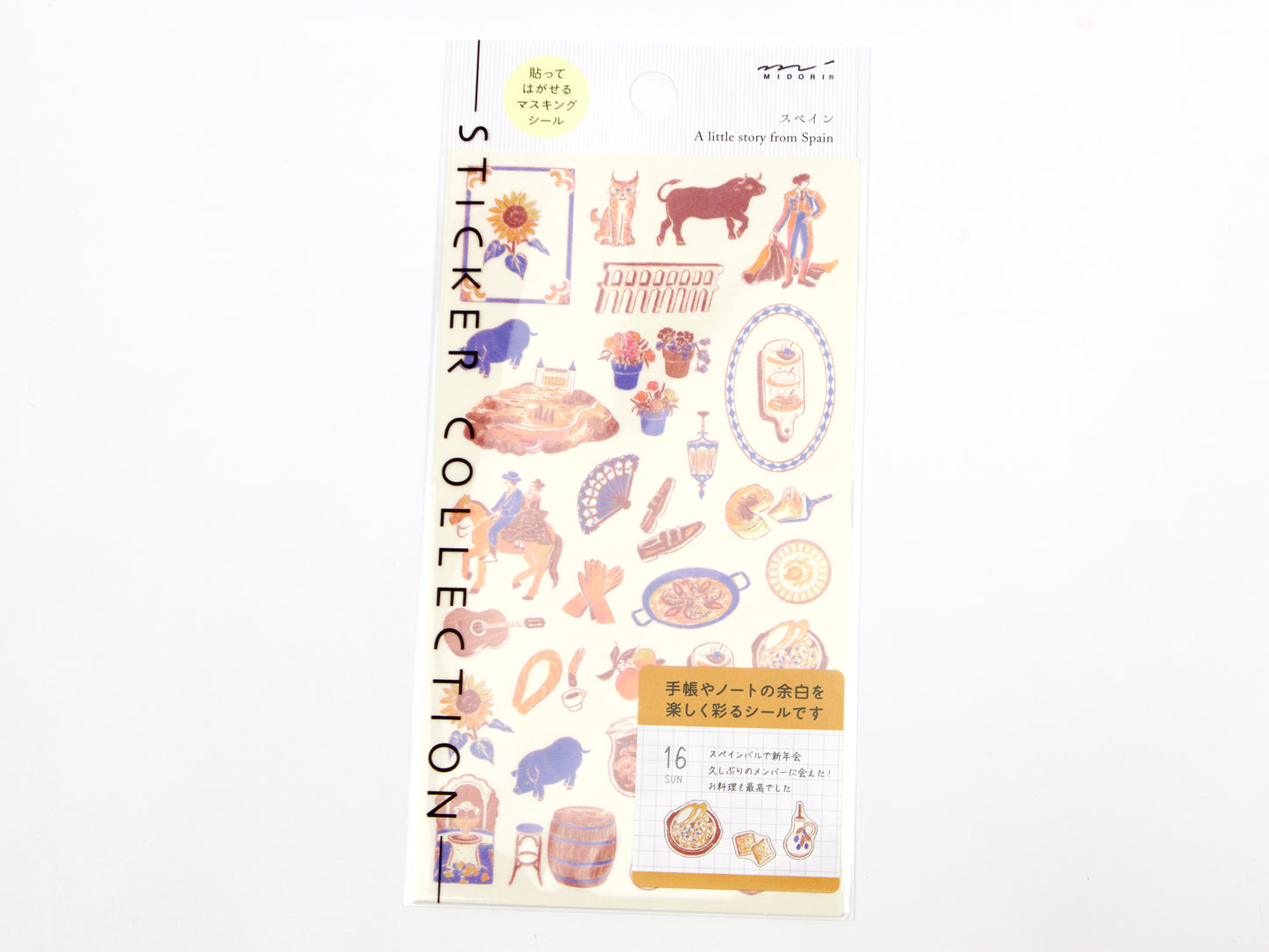 Midori Travel Story Collection Stickers