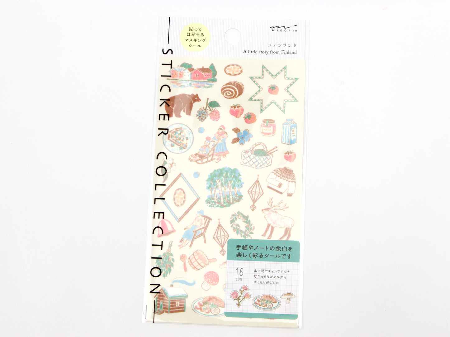 Midori Travel Story Collection Stickers
