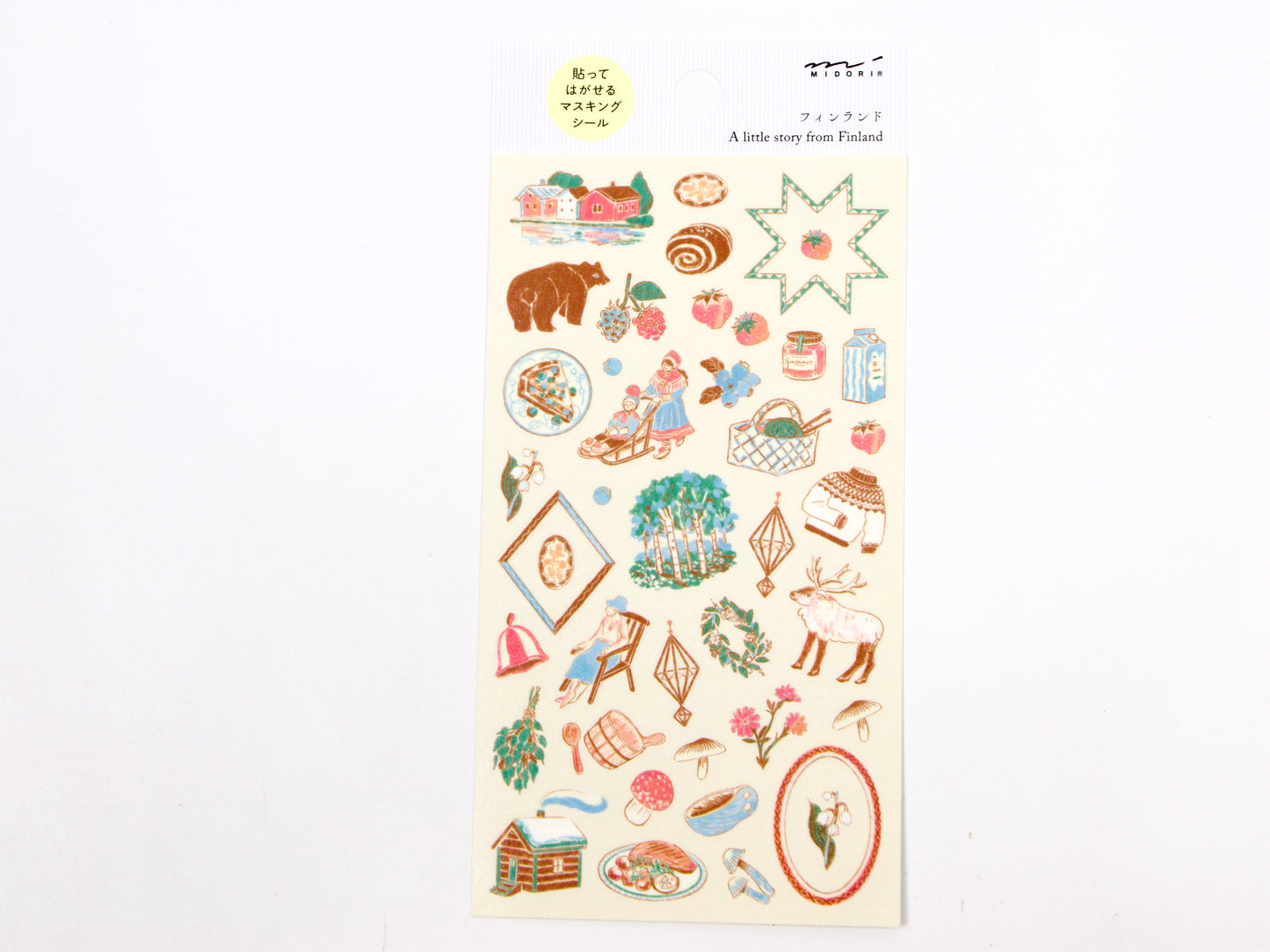 Midori Travel Story Collection Stickers