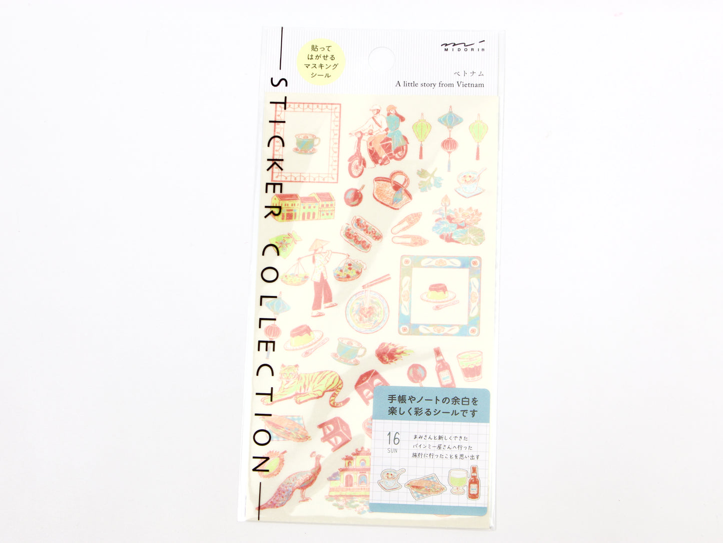 Midori Travel Story Collection Stickers