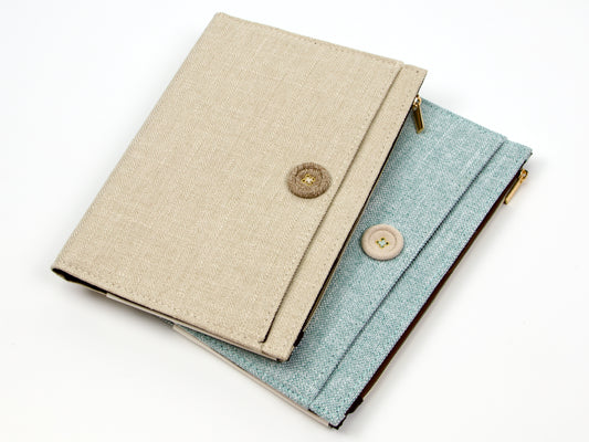 Midori Yuru Log Cloth Notebook Cover B6