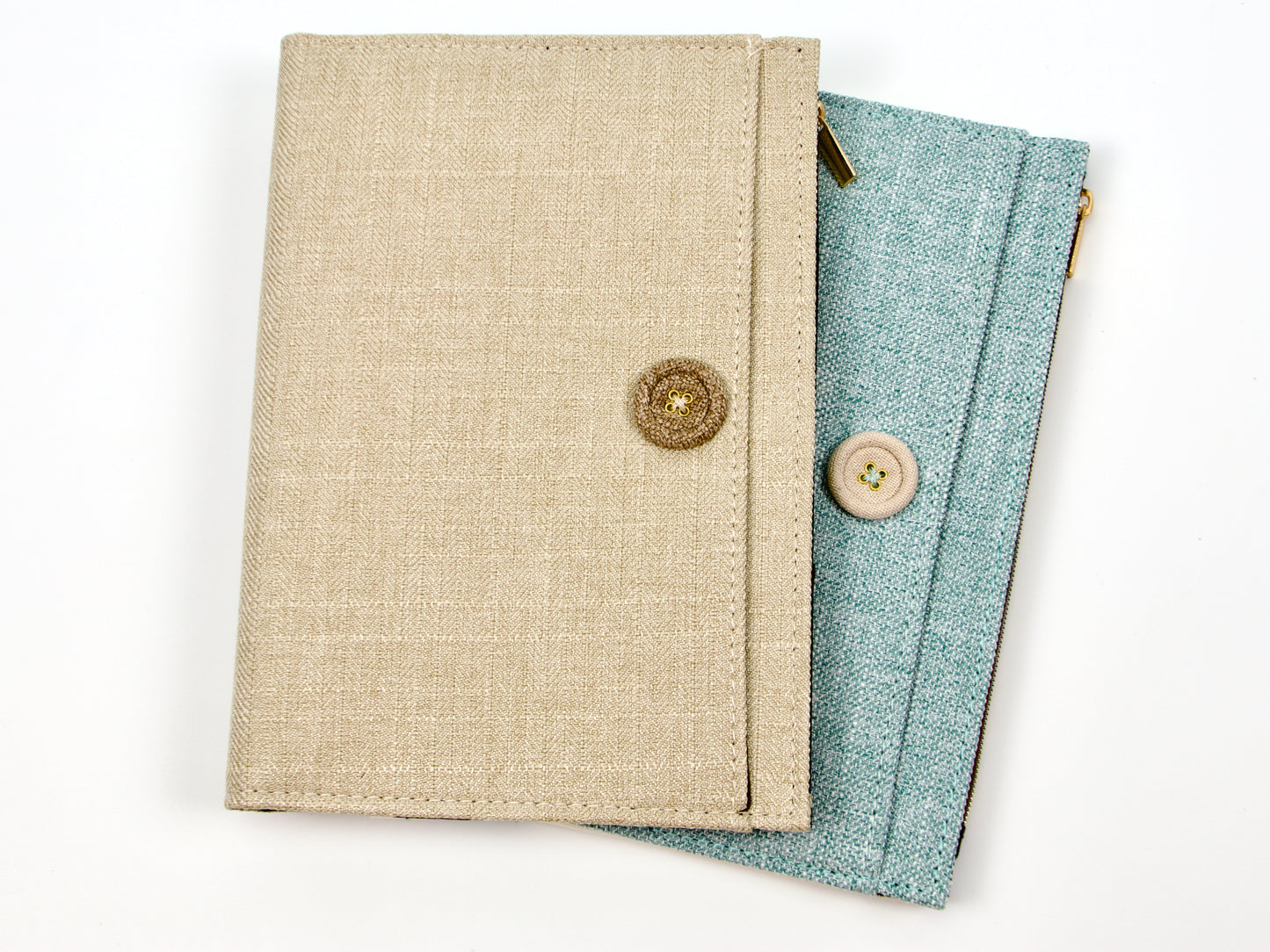 Midori Yuru Log Cloth Notebook Cover B6