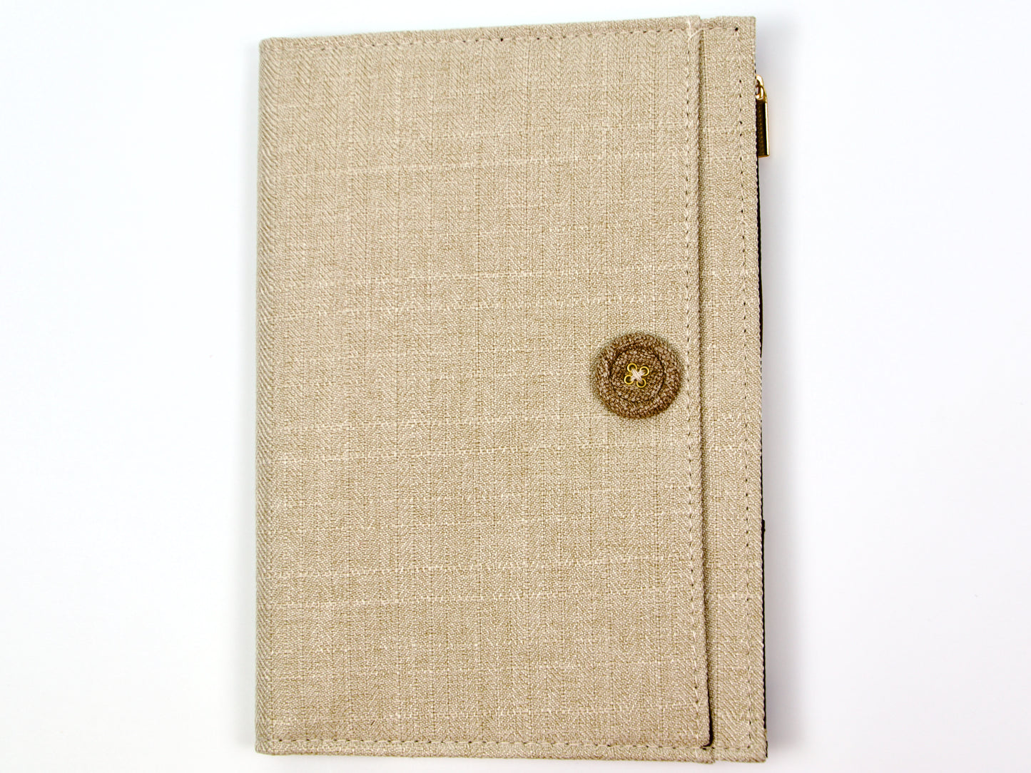 Midori Yuru Log Cloth Notebook Cover B6