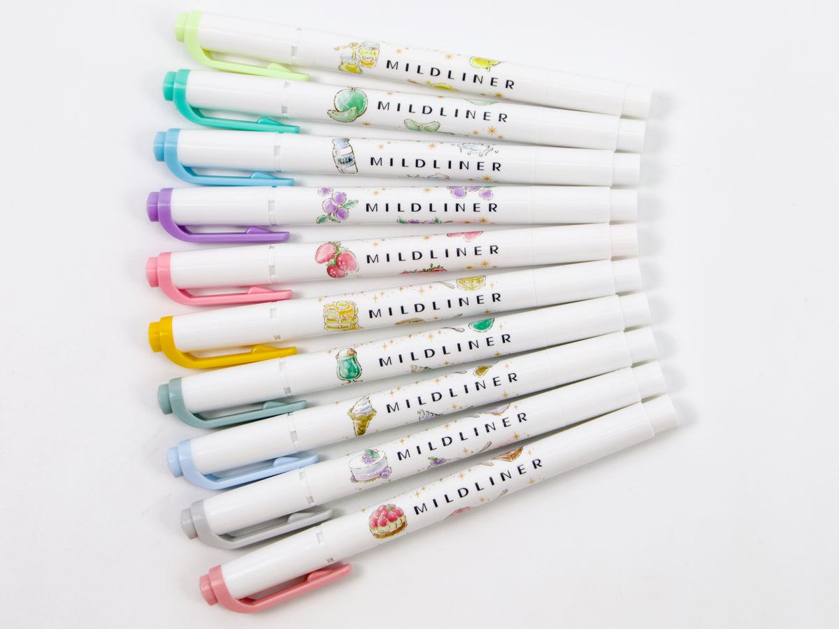 Zebra MildLiner 5 Color Sets 3PM Snack LTD